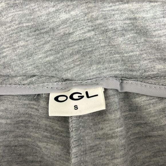 015 NWT OGL Mid Rise Pull-on Straight Leg Pant with Pockets Heather Grey Size S - Picture 3 of 7